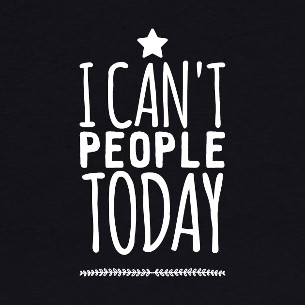 I can't people today by captainmood